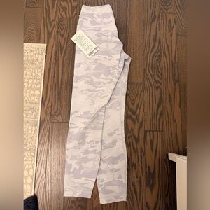 lululemon athletica Light Gray Camouflage Leggings